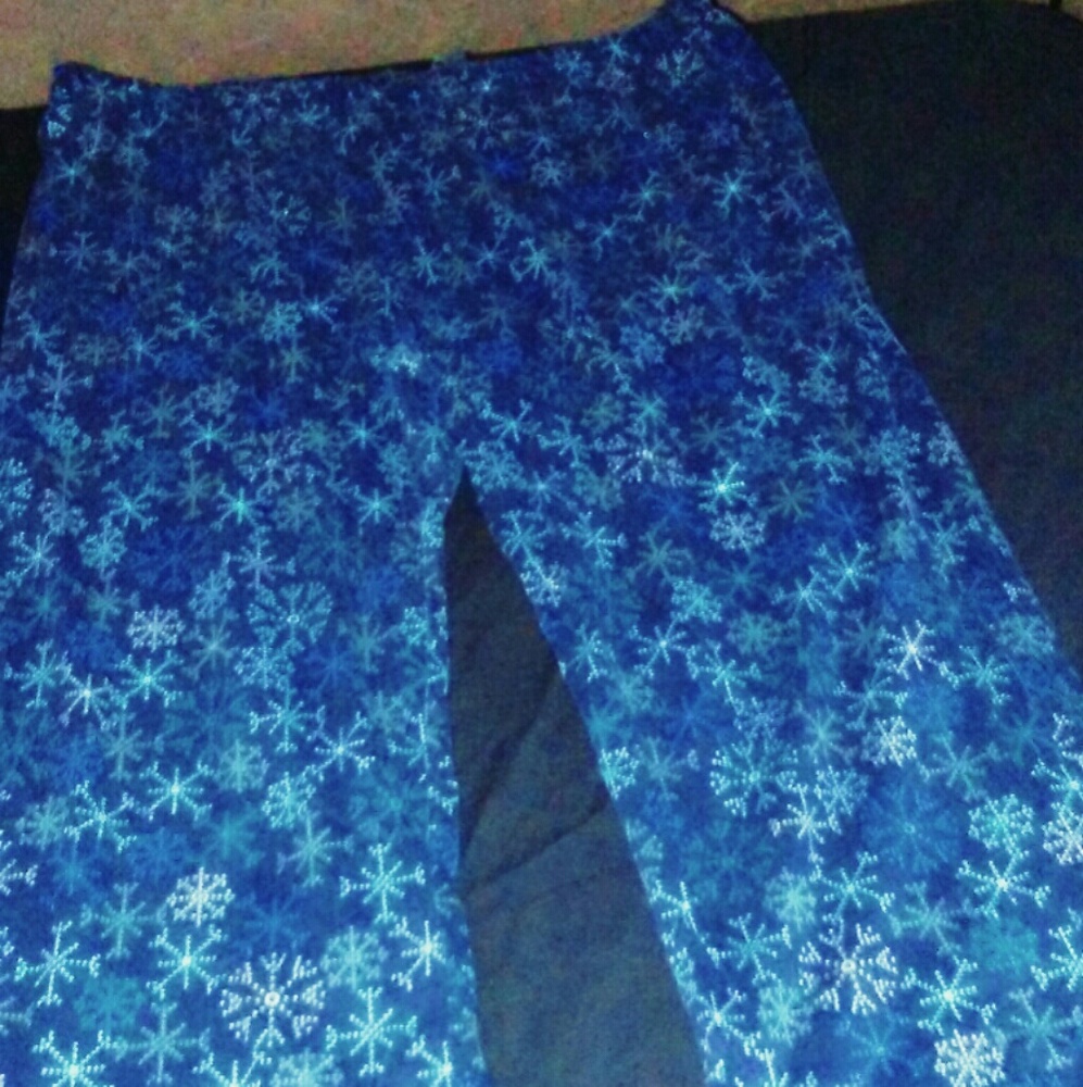 Blue Pajama Botton